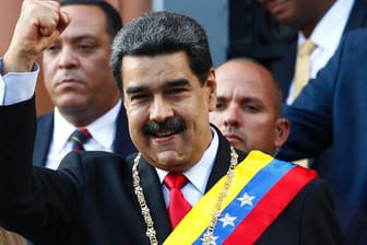Nicolás Maduro am Mittwoch in Caracas