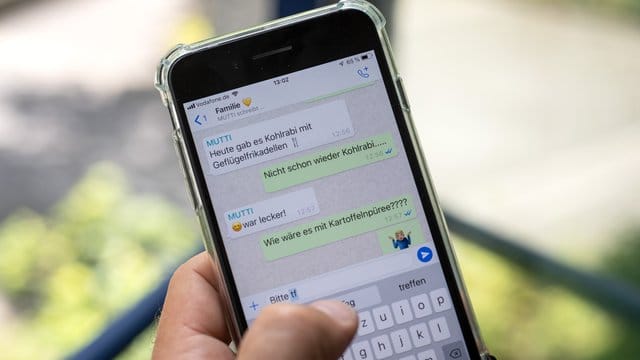 Chatverlauf bei WhatsApp: Eine Sicherheitsfirma erklärte, dass sich Chatverläufe manipulieren lassen.