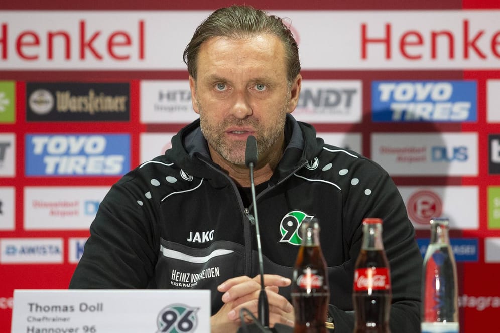 Thomas Doll: Nach dem Abstieg aus der Bundesliga wurde er bei Hannover 96 freigestellt.