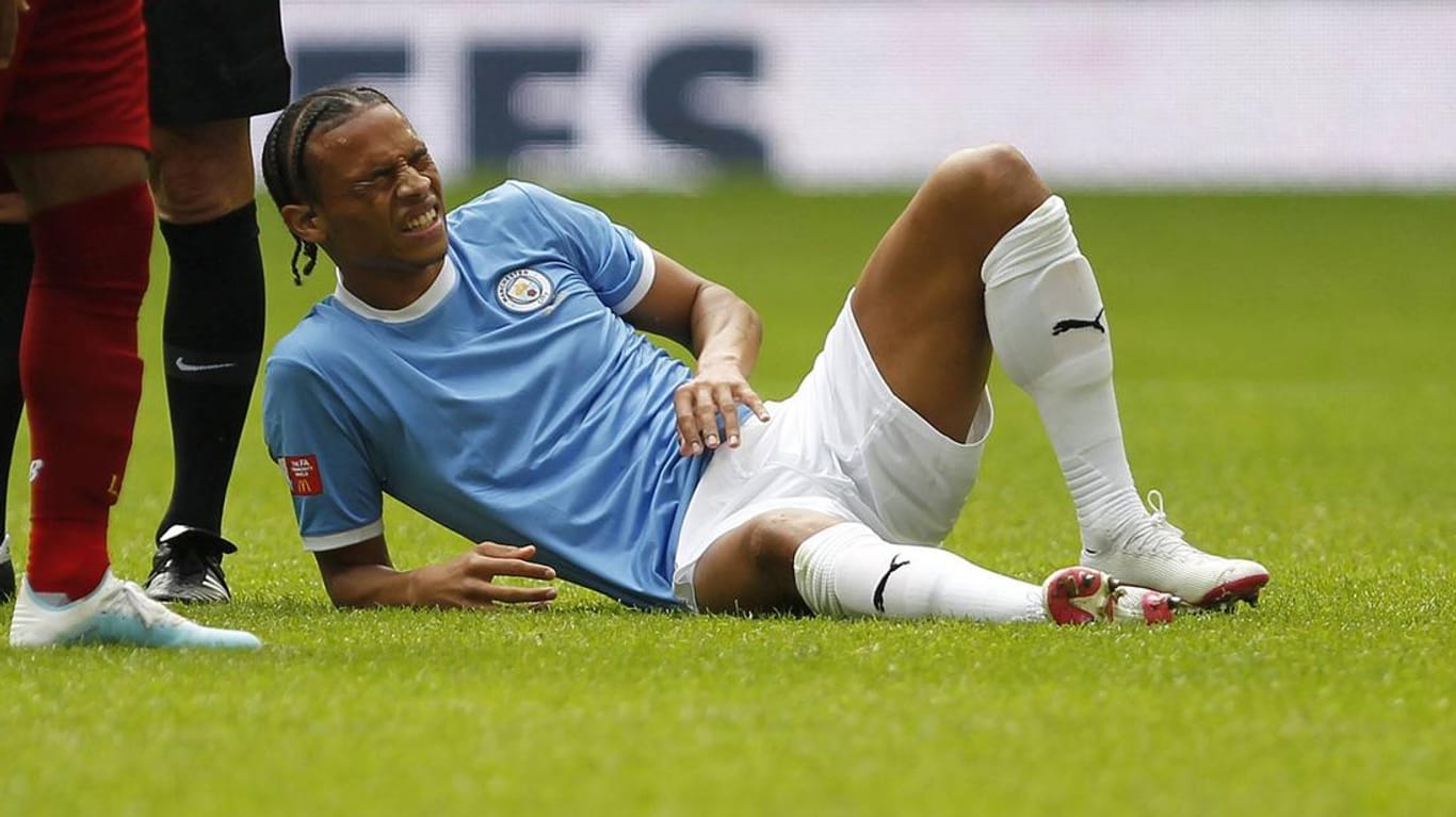 Leroy Sané: Dem Star von Manchester City droht eine monatelange Pause.
