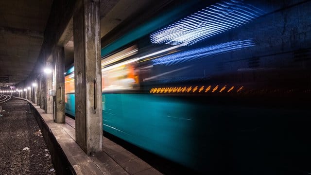 U-Bahn in Frankfurt