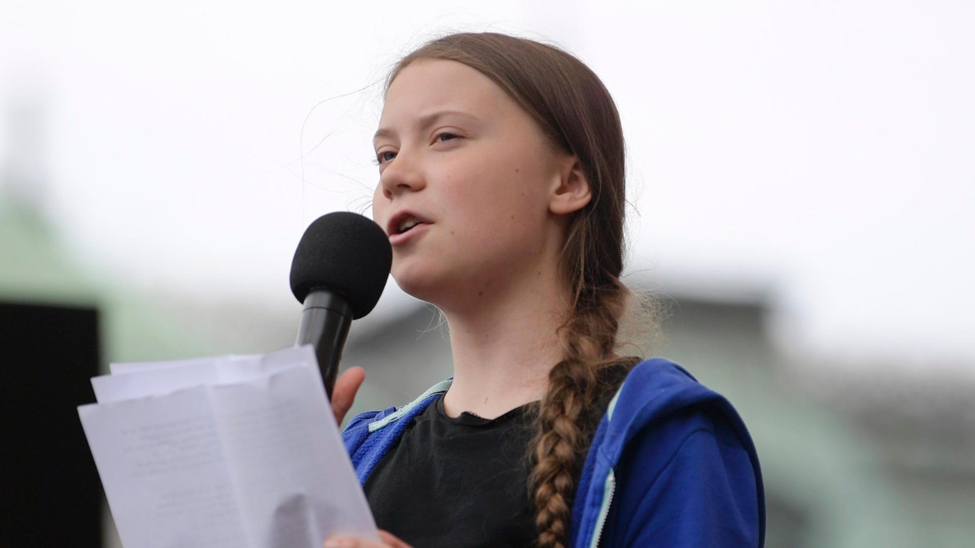 Keine Lust auf ein Treffen mit Trump: Klimaaktivistin Greta Thunberg, hier bei einer Veranstaltung in Stockholm.