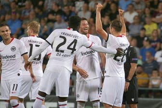 Eintracht Frankfurt gewann locker in Liechtenstein.