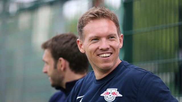 Entspannt in der Causa "Werner": Leipzig-Coach Julian Nagelsmann.