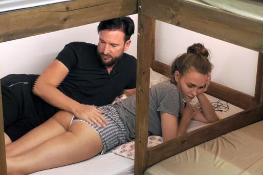 Im "Sommerhaus" hatten die beiden eine Lieblingsbeschäftigung: Der Wendler sollte Lauras "Popo streicheln".