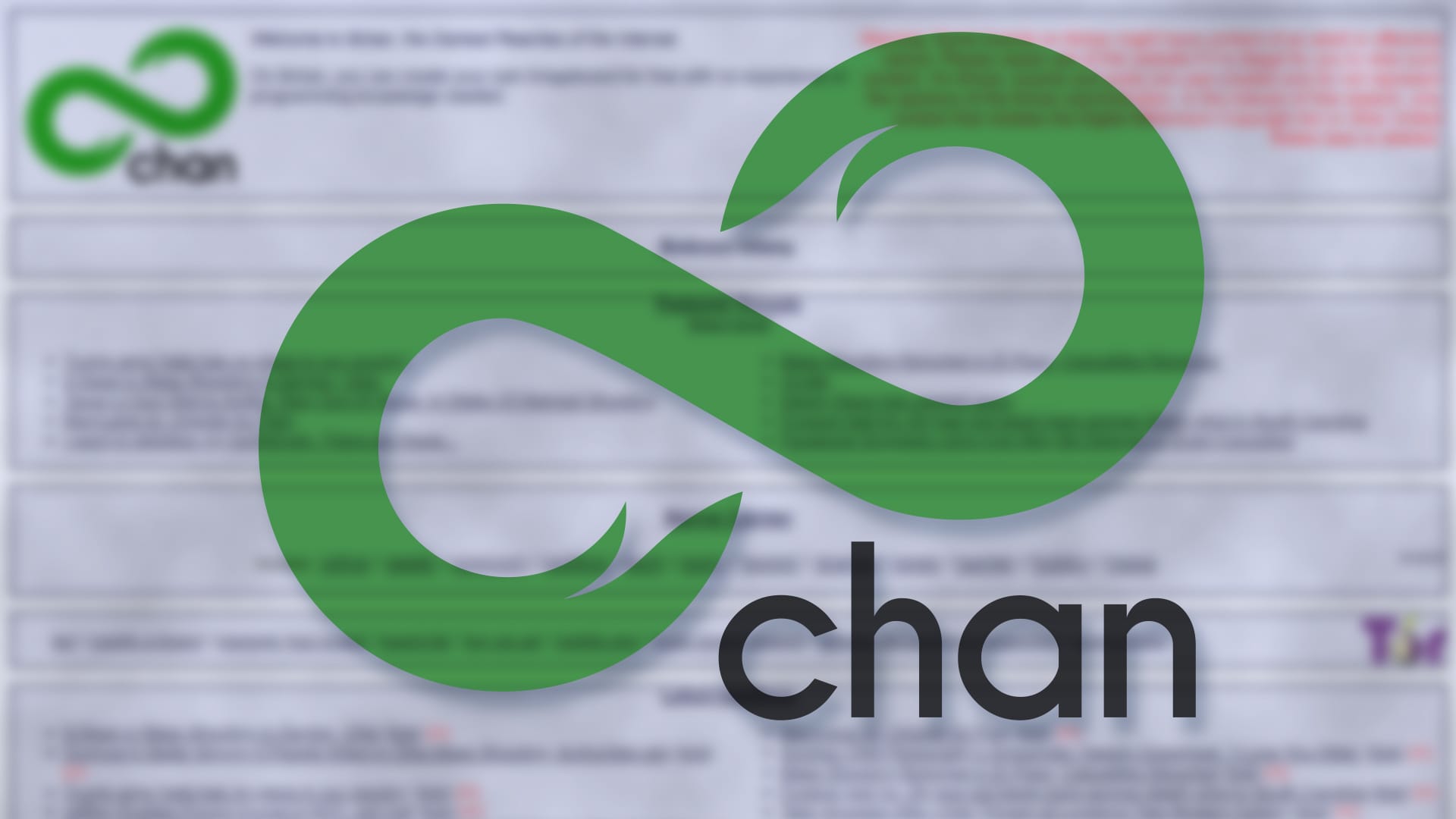 Das Logo von 8chan: Die Plattform gilt unter anderem als Sammelplatz für rechtsextremes Gedankengut. Das Logo von 8chan: Die Plattform gilt unter anderem als Sammelplatz für rechtsextremes Gedankengut.