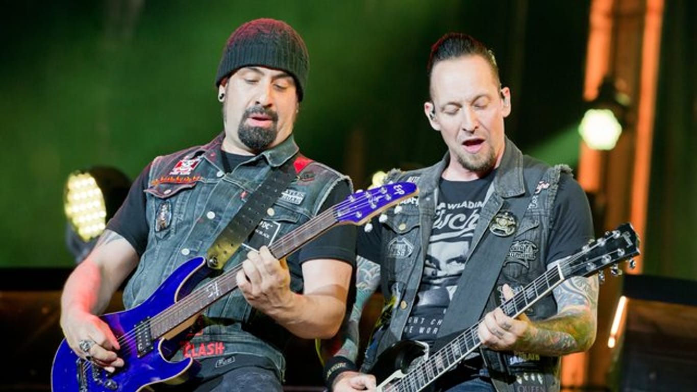 Die Metal-Band Volbeat aus Dänemark mischt die deutschen Albumcharts auf.