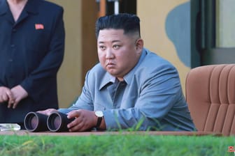 Kim Jong Un: Der nordkoreanische Machthaber hat erneut Raketentests durchführen lassen.