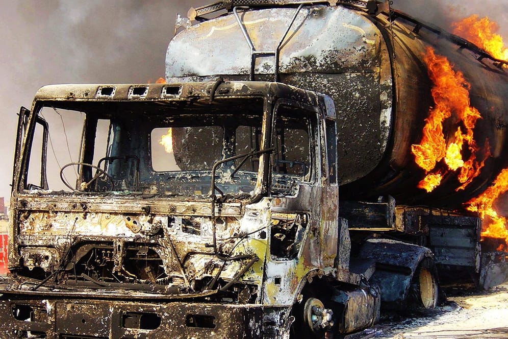 Brennender Tanklaster: In Tansania sind bei einer Explosion mehr als 60 Menschen gestorben. (Symbolbild)