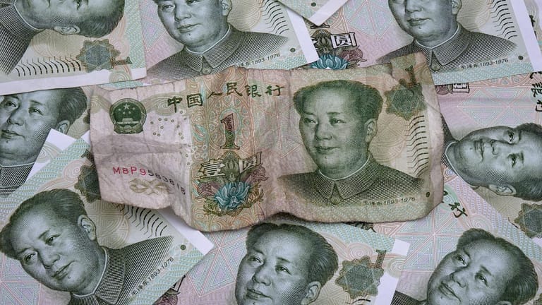 Chinesische Geldscheine (Archivbild)
