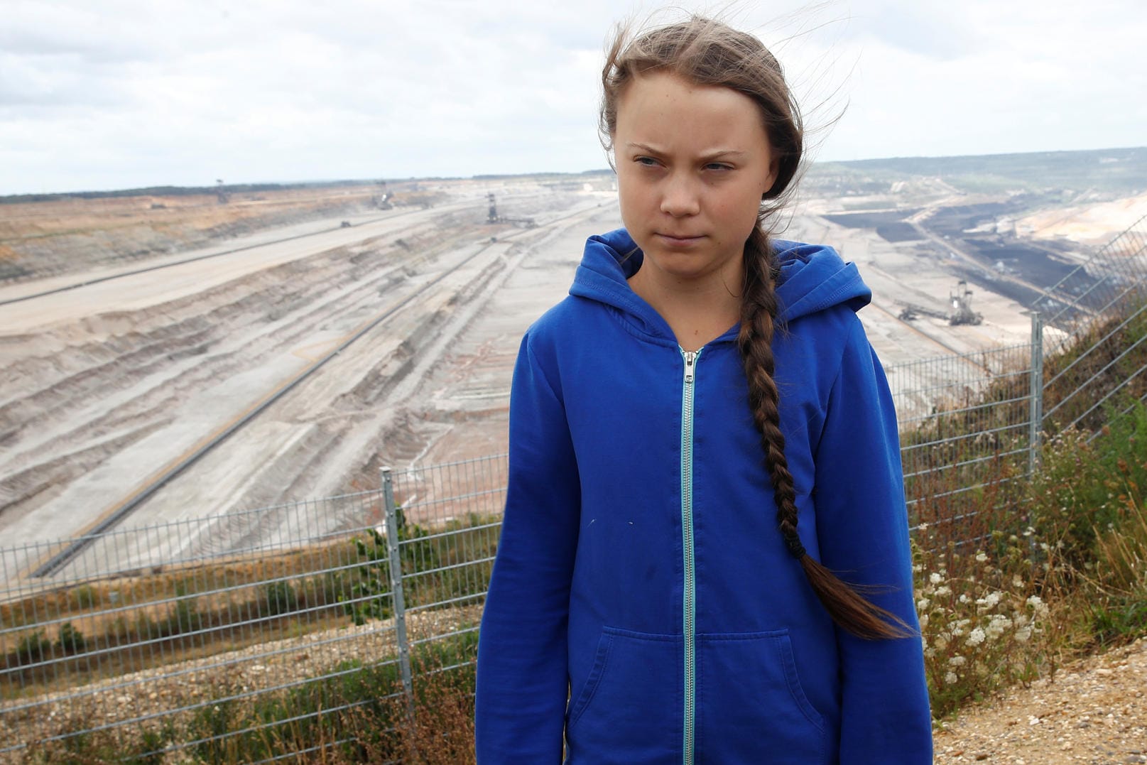 Greta Thunberg: Auf dem Weg nach New York reiste die Schwedin auch ins Rheinland.