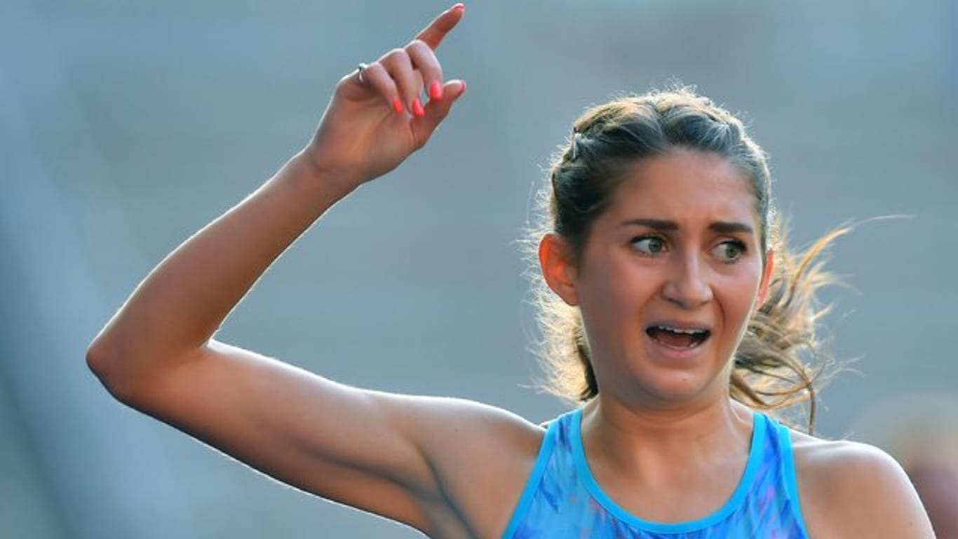 Hindernis-Europameisterin Gesa Krause hat bei der Team-EM im polnischen Bydgoszcz ihr Rennen in 9:36,67 Minuten gewonnen.