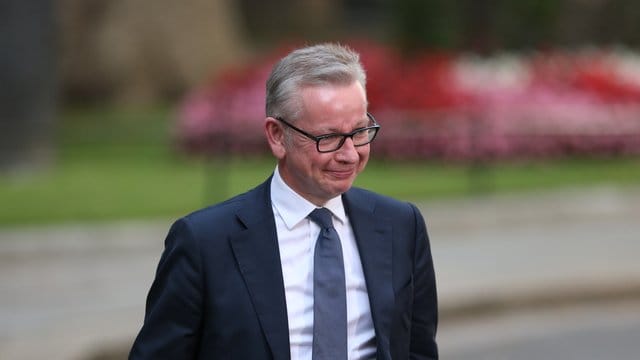 Der britische No-Deal-Beauftragte Michael Gove.