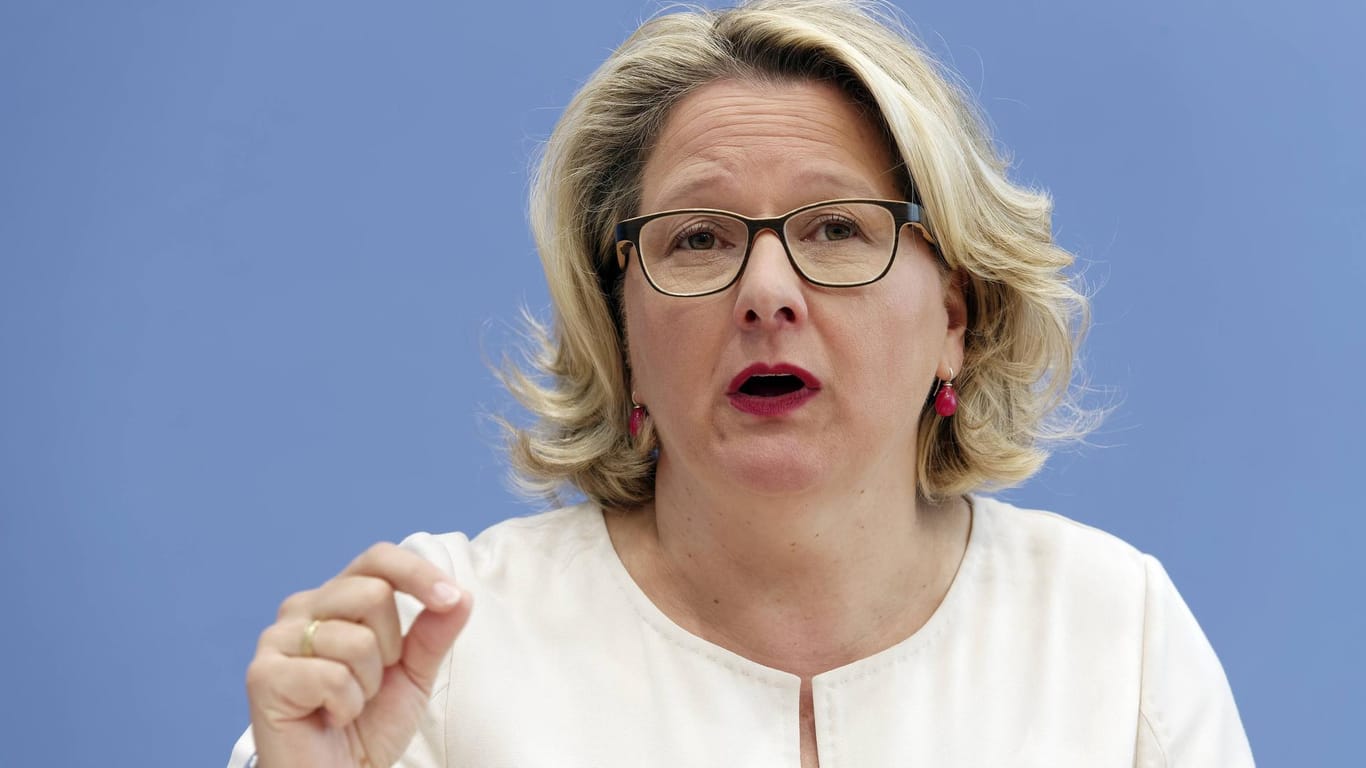 Svenja Schulze: Die Umweltministerin will den Plastikverbrauch noch mehr reduzieren.