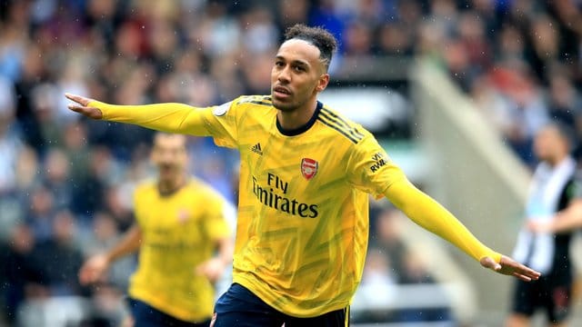 Pierre-Emerick Aubameyang erzielte Arsenals Siegtor.