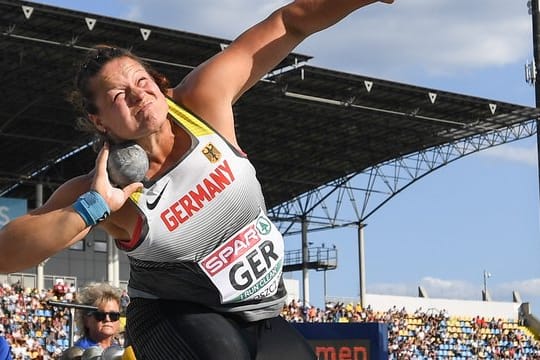 Christina Schwanitz gewann Gold im Kugelstoßen.