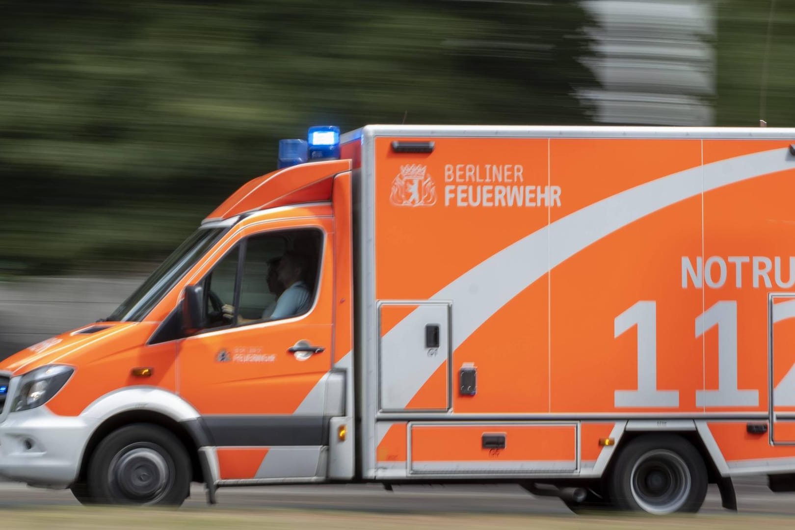 Rettungswagen im Einsatz