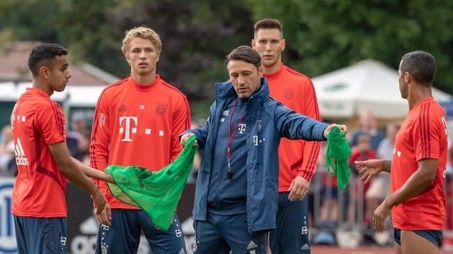 Niko Kovac muss gegen Cottbus nur auf Javi Martínez verzichten.