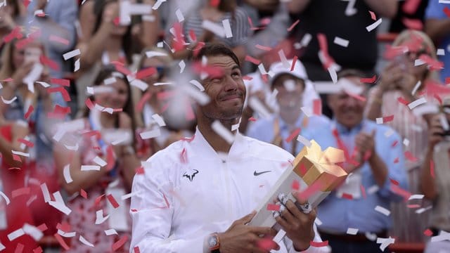 Rafael Nadal gewann bereits zum fünften Mal in Kanada.