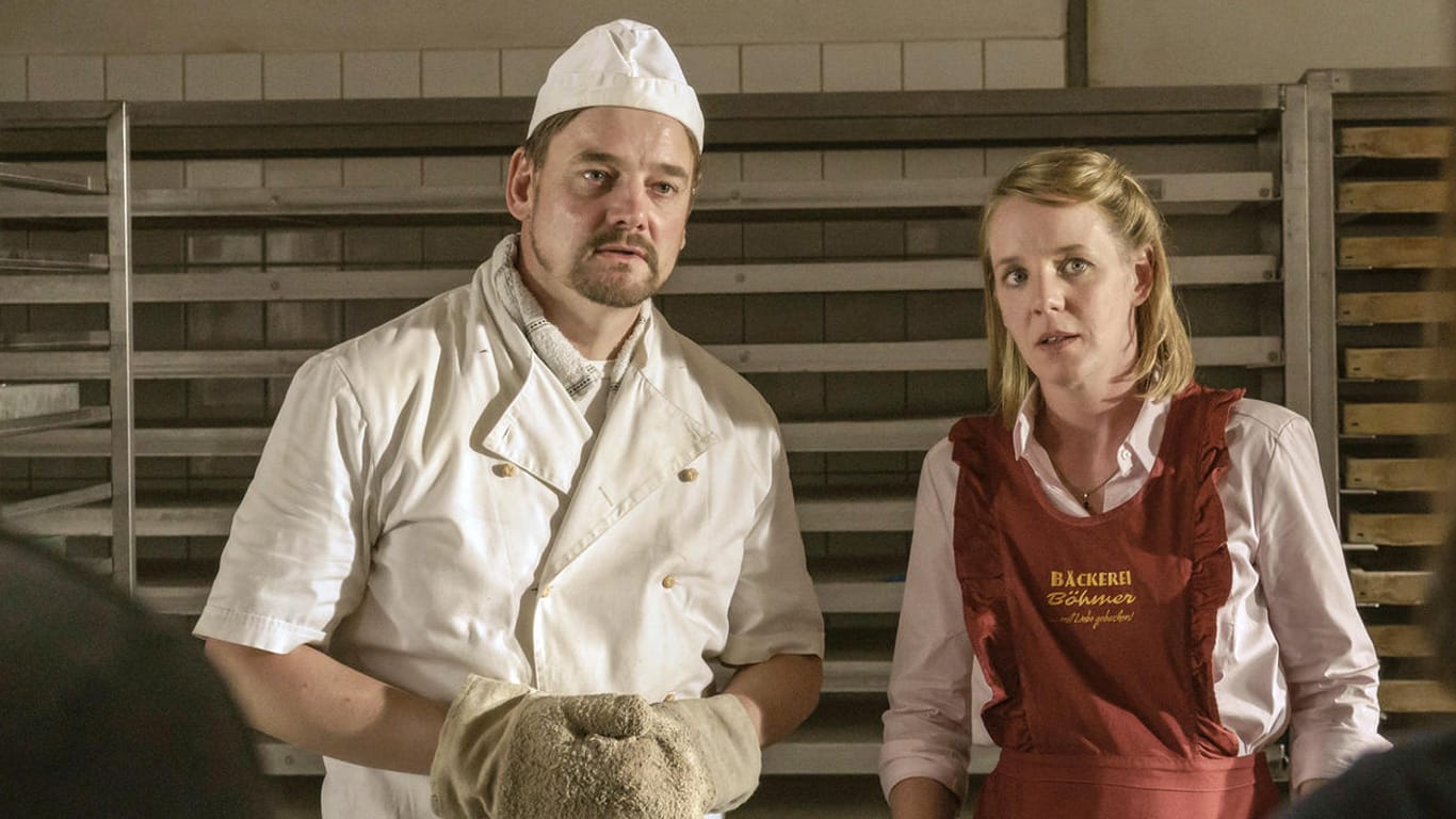 Dietmar (Christian Beermann) und Katja Böhmer (Katrin Wichmann): Das Bäckersehepaar gelangte schnell ins Blickfeld der Ermittler.