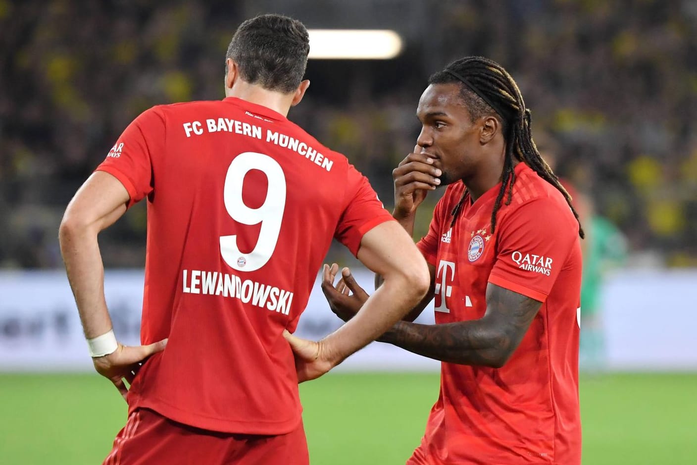 Sind heute in der Lausitz gefordert: Robert Lewandowski (l.) und Renato Sanches.