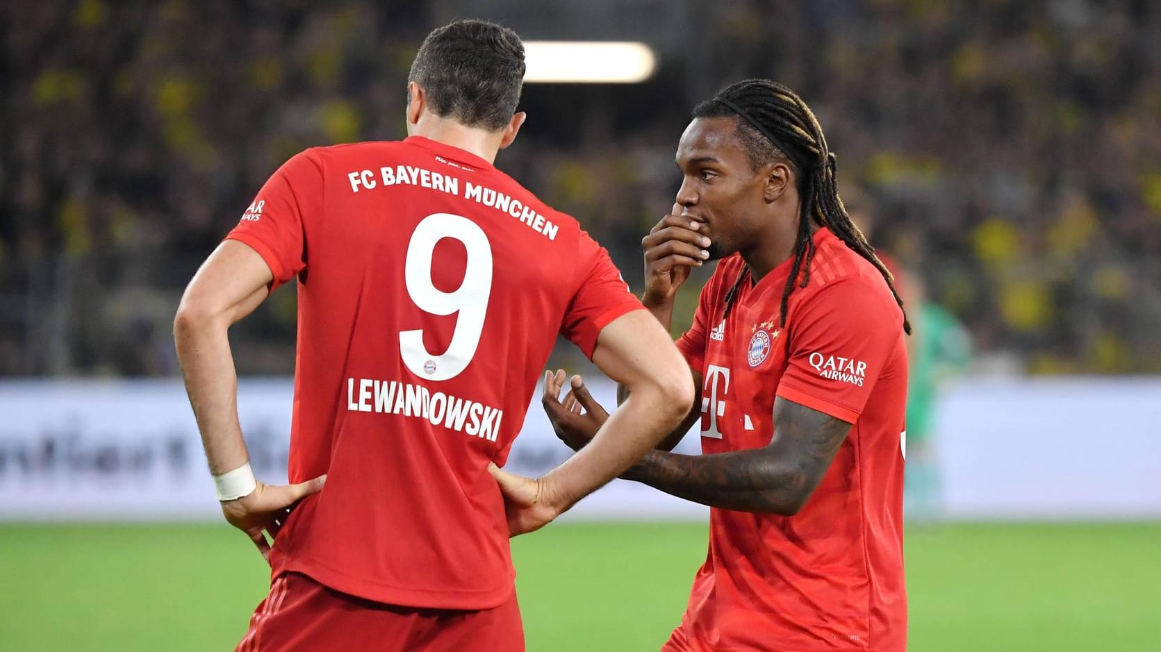 Sind heute in der Lausitz gefordert: Robert Lewandowski (l.) und Renato Sanches.