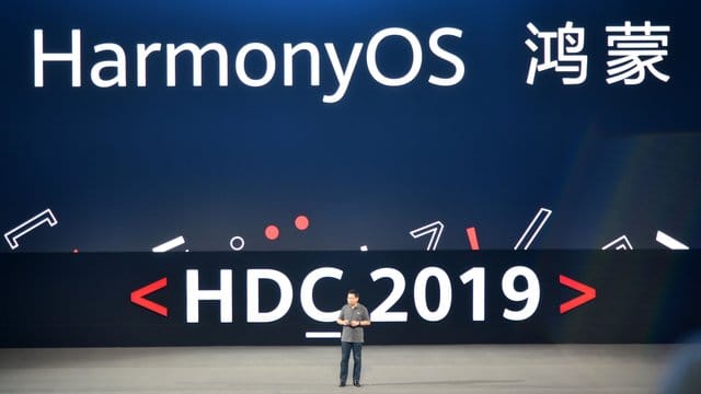 Richard Yu: Der Huawei-Manager präsentierte bei der Entwicklerkonferenz in Dongguan das Betriebssystem Harmony OS. Richard Yu: Der Huawei-Manager präsentierte bei der Entwicklerkonferenz in Dongguan das Betriebssystem Harmony OS.