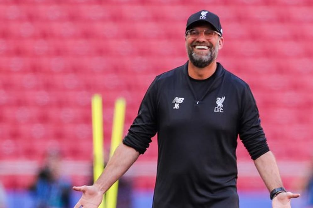 Liverpool-Trainer Jürgen Klopp will den Supercup gewinnen.