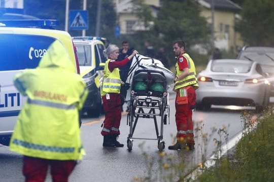 Bei Schüssen auf einem Moschee-Gelände ist am Samstag nahe Oslo ein Mensch verletzt worden.