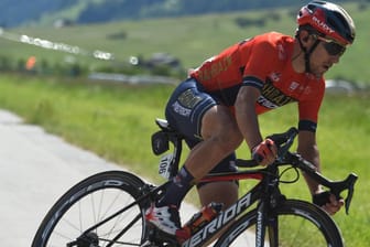 Domenico Pozzovivo fährt seit 2018 für das Team Bahrain-Merida.