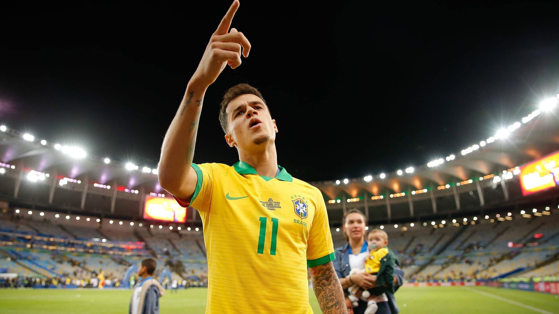 Philippe Coutinho im brasilianischen Nationaltrikot bei der Copa America: Der Mittelfeld-Star darf Barcelona offenbar verlassen.