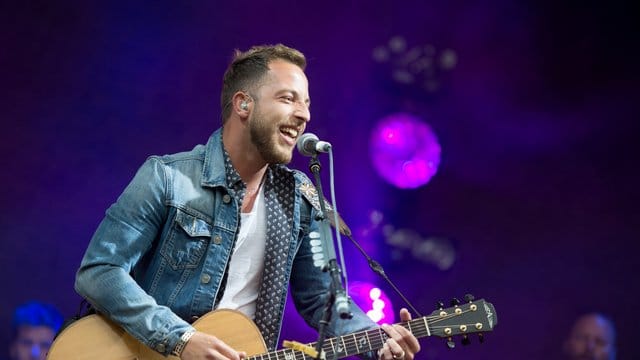 James Morrison in Aktion.
