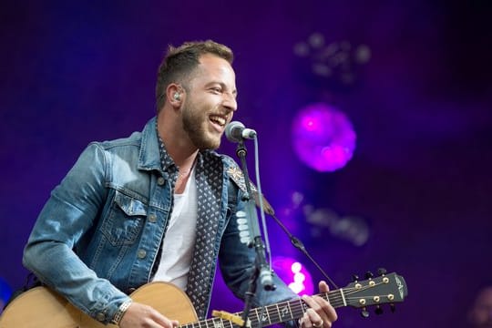 James Morrison in Aktion.