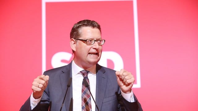 Thorsten Schäfer-Gümbel Mitte Juni bei einer SPD-Konferenz in Thüringen.