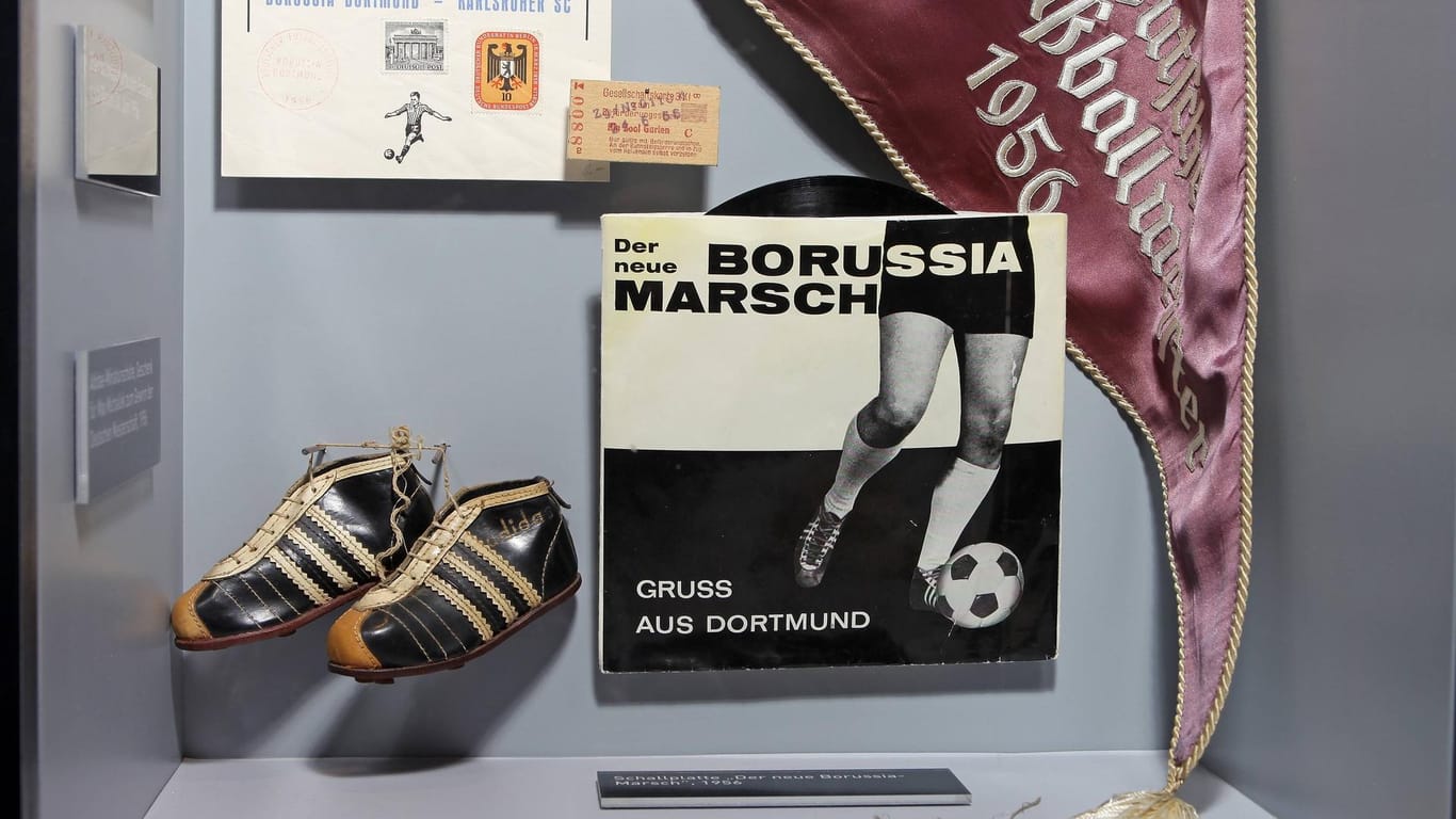 Überbleibsel aus den 50er Jahren von Borussia Dortmund: Die Geschichte des Vereins wird seit 1901 dokumentiert.
