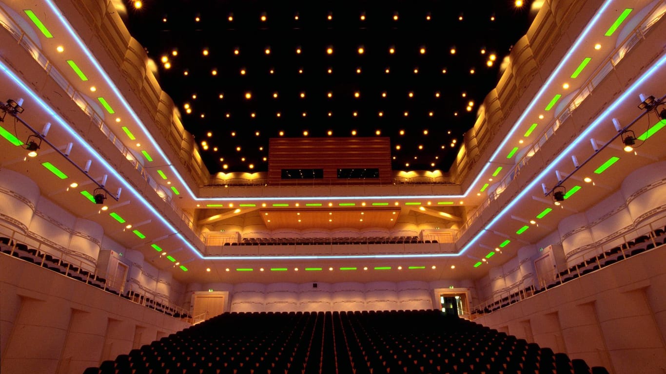 Das Konzerthaus in Dortmund: Das Gebäude befindet sich im Dortmunder Stadtkern.