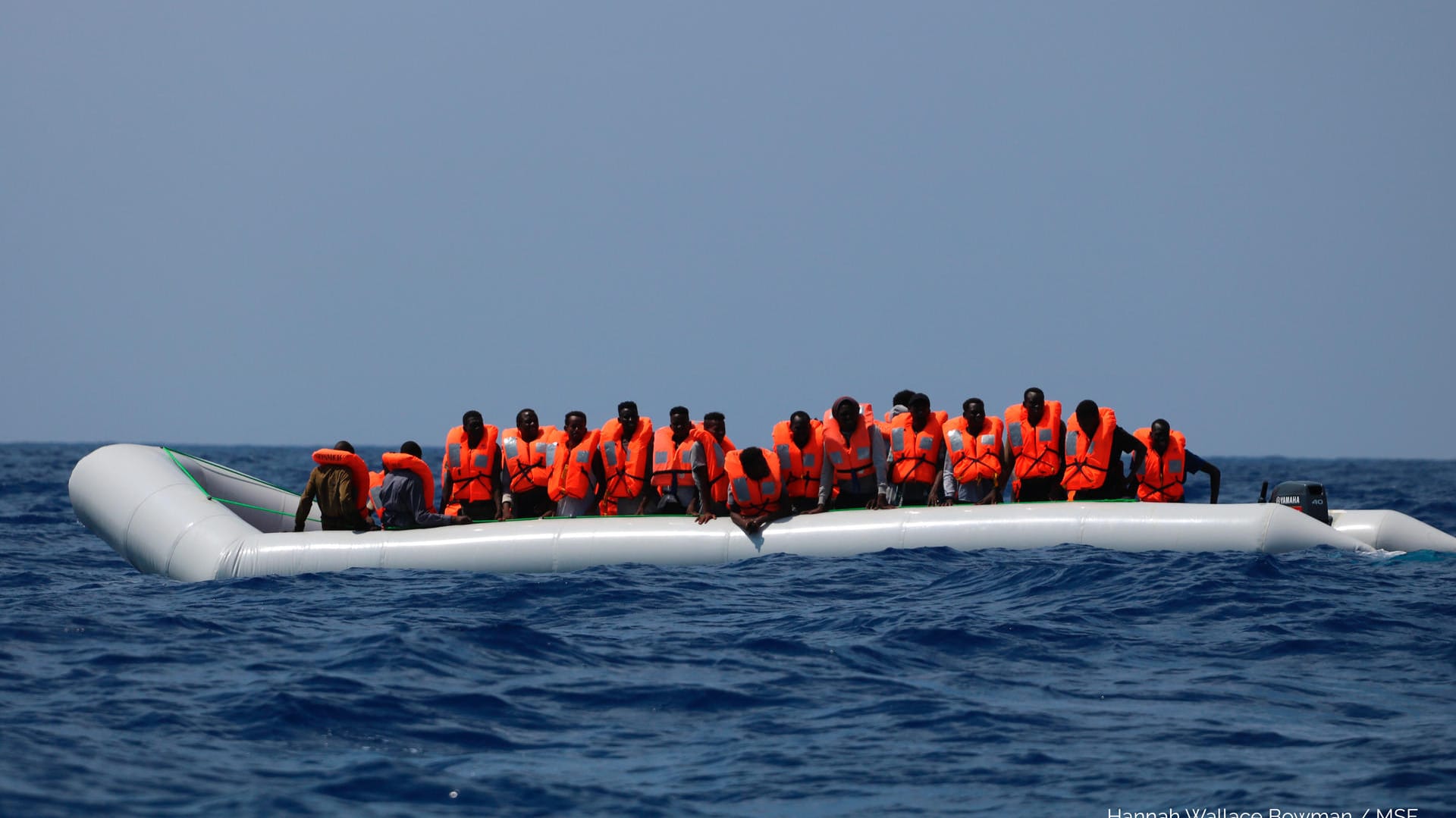 Migranten auf dem Mittelmeer: Die illegalen Einreisen in die EU haben zugenommen. Migranten auf dem Mittelmeer: Die illegalen Einreisen in die EU haben zugenommen.
