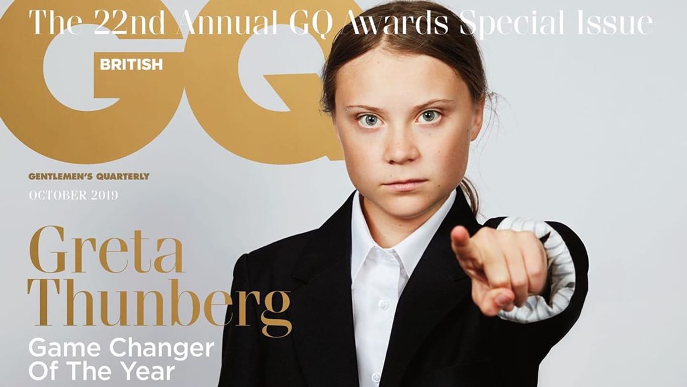 Greta Thunberg auf dem Cover: Die britische "GQ" widmet ihre nächste Ausgabe der Klimaaktivistin.