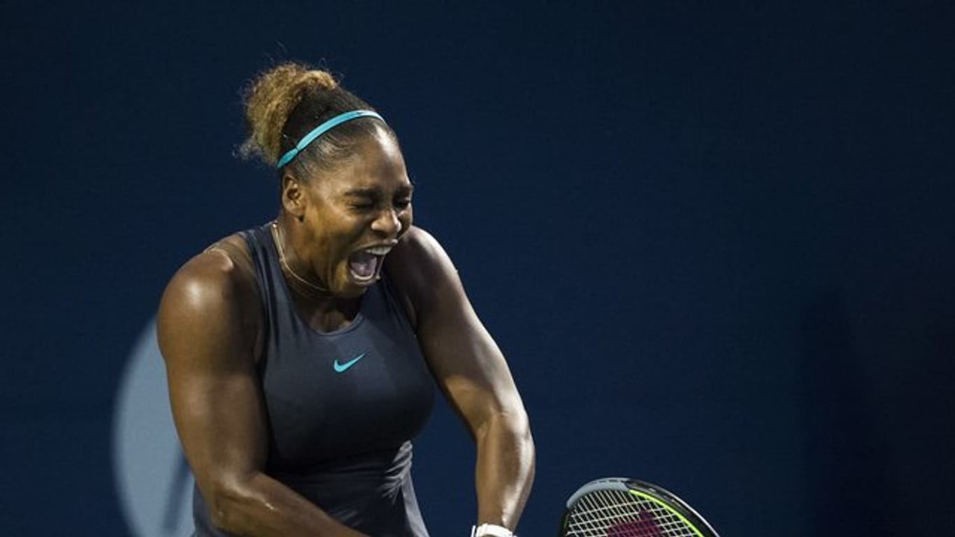 Serena Williams plagen Rückenprobleme.