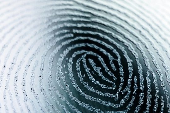Der Fingerabdruck ist ein gängiger Schlüssel für biometrische Sicherungsverfahren.