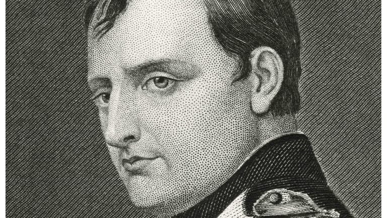 Napoleon Bonaparte in einem Porträt aus dem Jahr 1815.