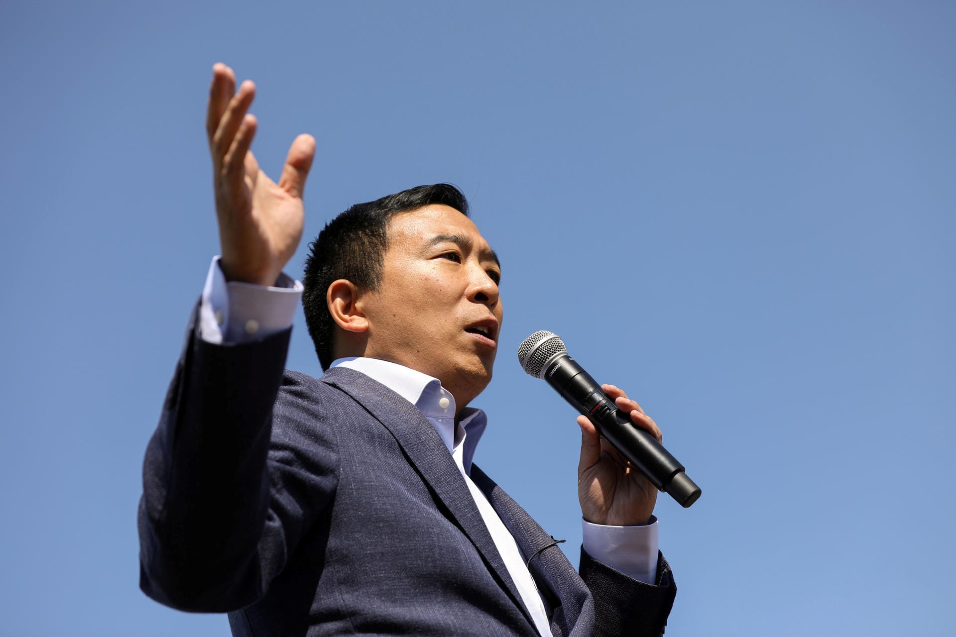 Andrew Yang im US-Wahlkampf.