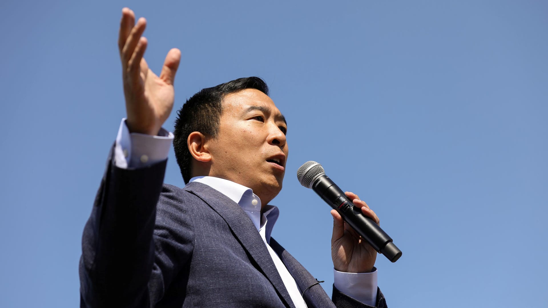 Andrew Yang im US-Wahlkampf.