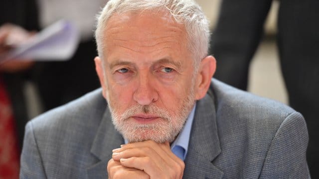 Jeremy Corbyn, Vorsitzender der Labour Partei in Großbritannien.