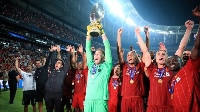 Liverpool-Torhüter Adrián war im UEFA-Supercup der Matchwinner.