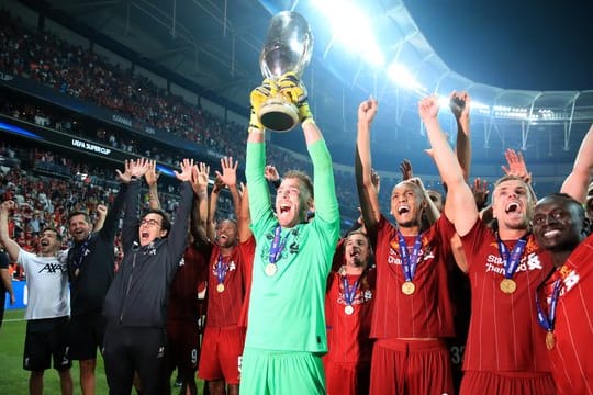 Liverpool-Torhüter Adrián war im UEFA-Supercup der Matchwinner.