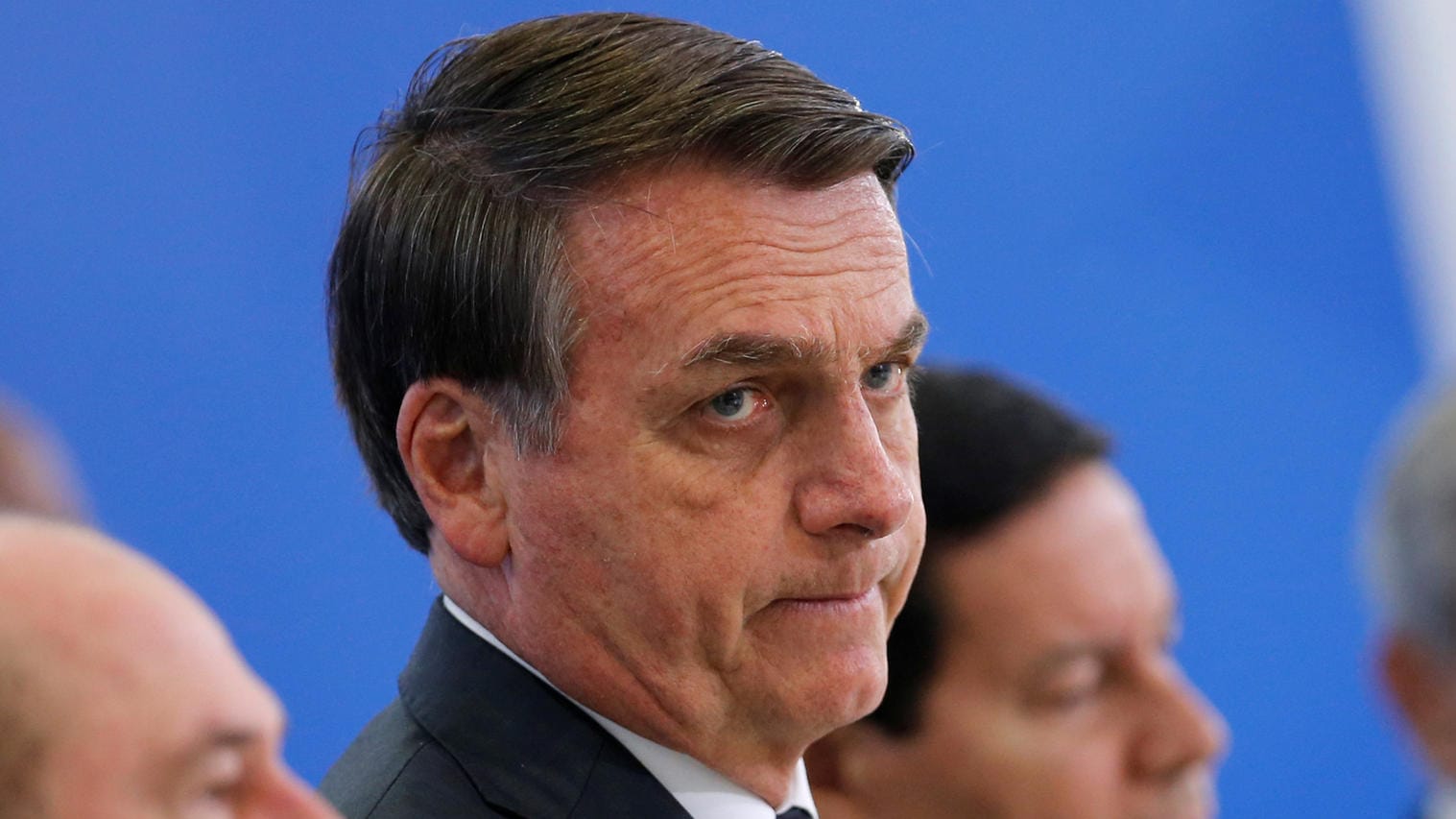 Brasiliens Präsident Jair Bolsonaro: Er hat eine besondere Botschaft für Angela Merkel.