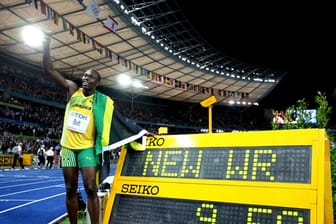 Usain Bolt und seine Fabelzeit.