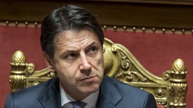 "Unfaire Zusammenarbeit": Ministerpräsident Giuseppe Conte ist schwer unzufrieden mit Innenminister Salvini.