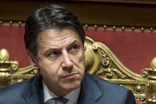 "Unfaire Zusammenarbeit": Ministerpräsident Giuseppe Conte ist schwer unzufrieden mit Innenminister Salvini.